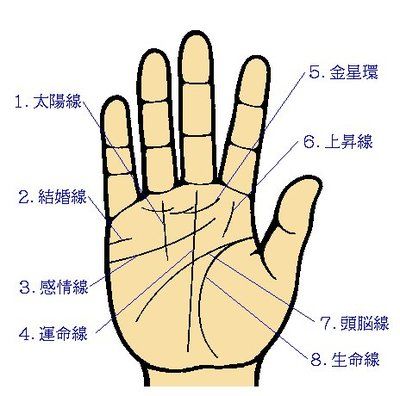 女人右手掌纹图解算命，了解手相背后隐藏的秘密
