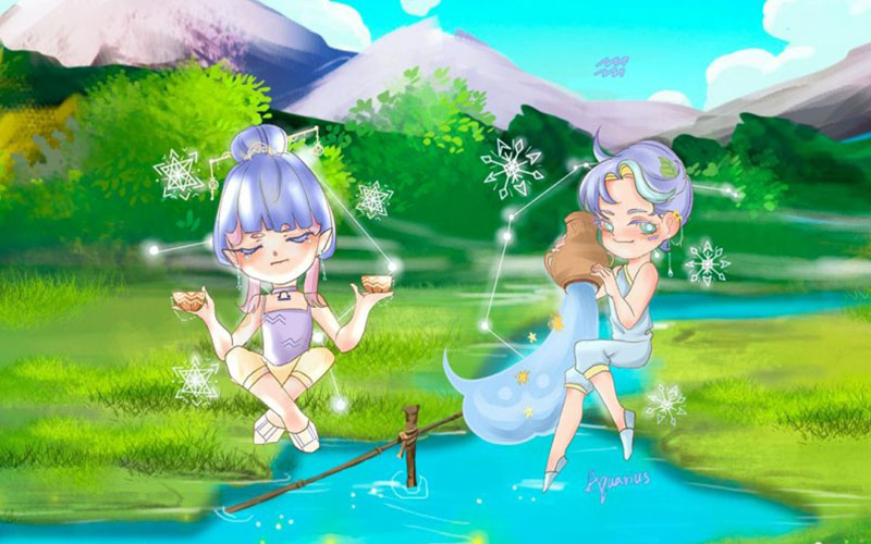 有一种爱情叫天秤女水瓶男，诠释一段别样的爱情旅程
