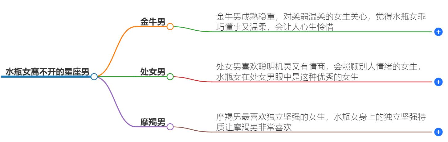 水瓶女离不开啥星座男？深入了解水瓶女的情感需求