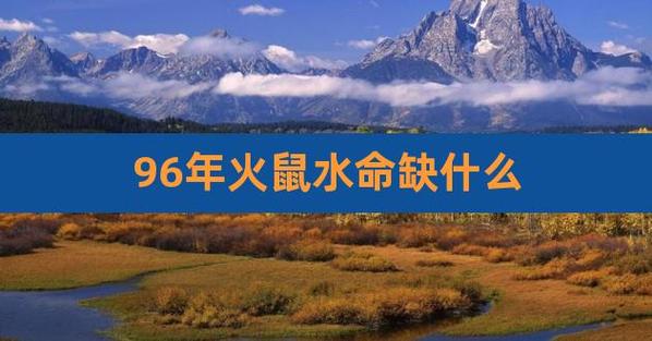 96年火鼠水命好不好（96年火鼠水命特点及命运分析）