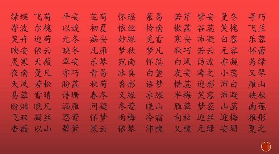 500个女孩子名字，优雅迷人的女孩子名字推荐