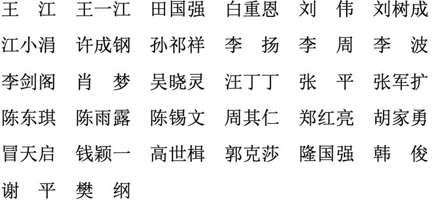 选举姓氏笔画排名顺序怎么排（排列顺序详解）